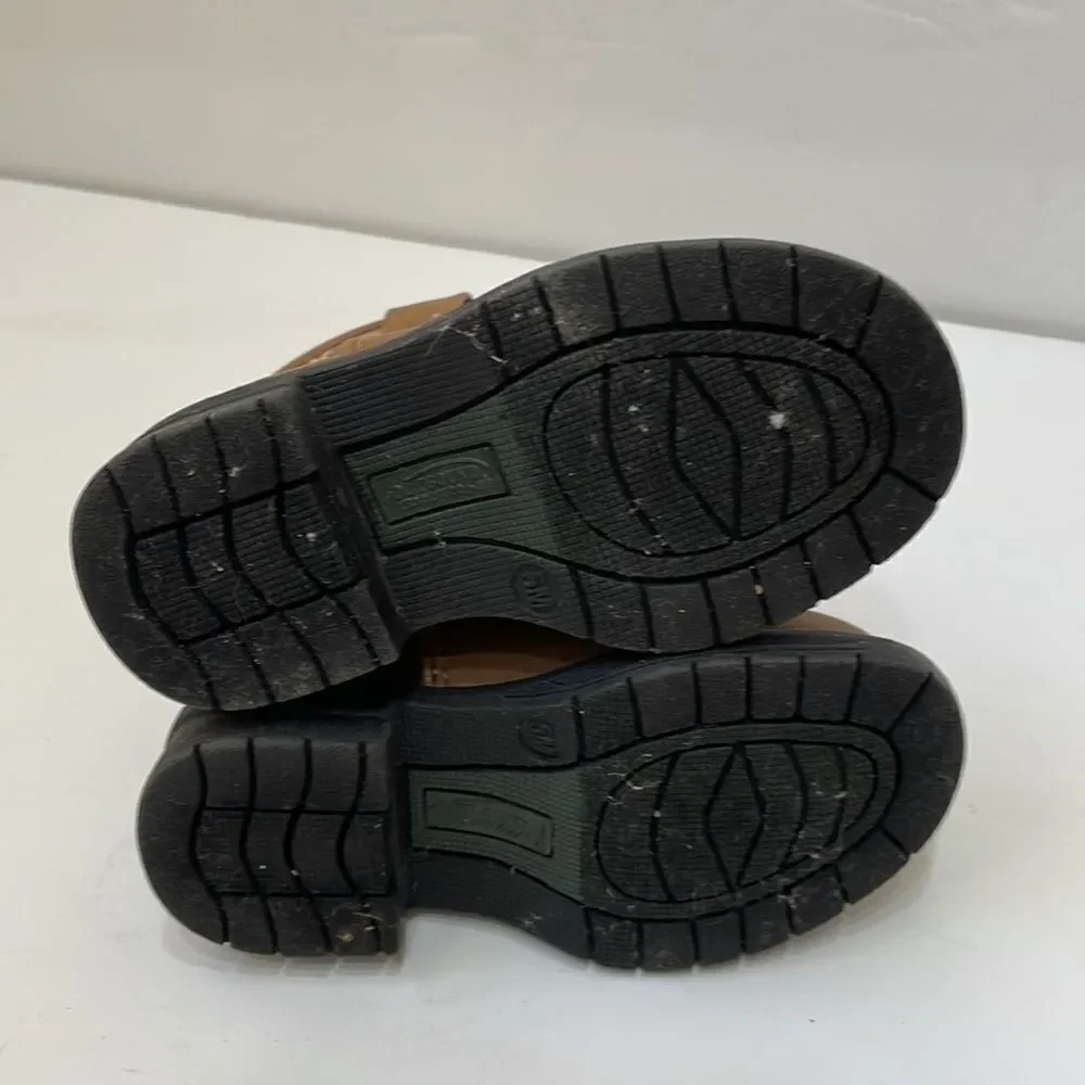 OUTBOUND TRADING LIL MAX FAUX LEATHER AND‎ CAMO PRINT SLIP ON BOOTS